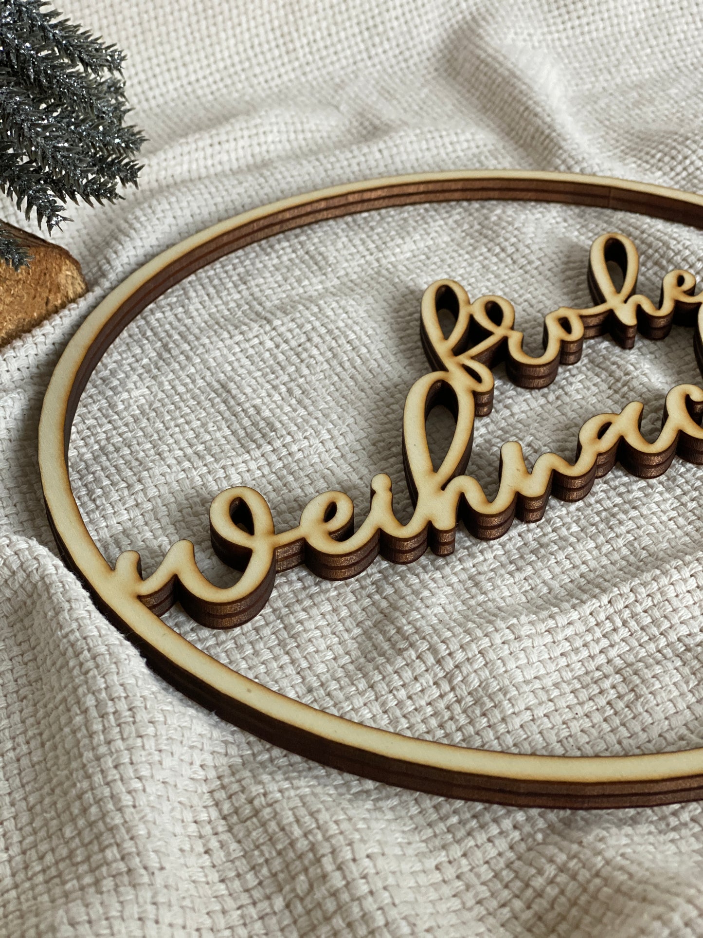 Reifen Holzloop "Weihnachten"