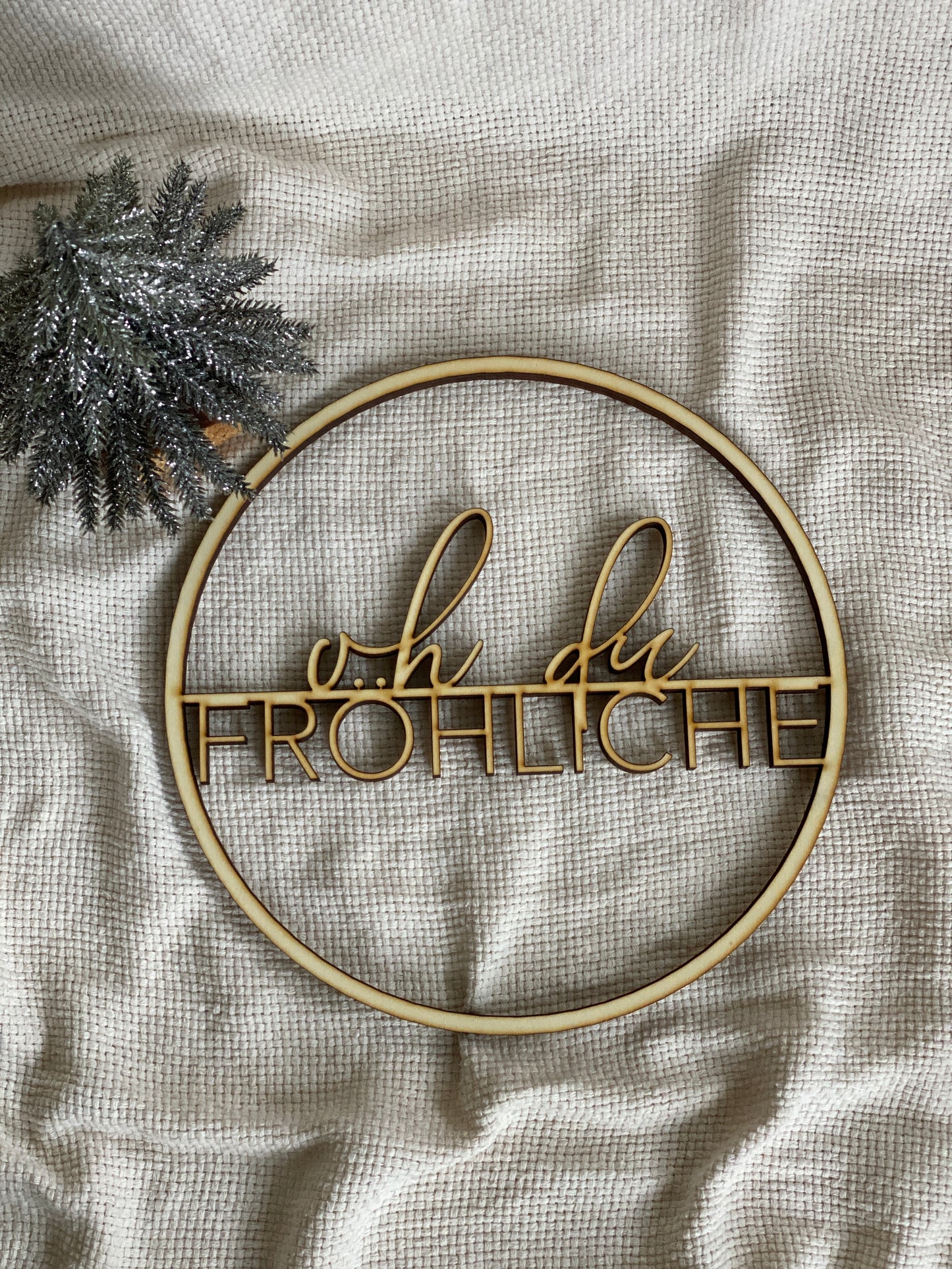 Reifen Acryl Loop "Weihnachten"