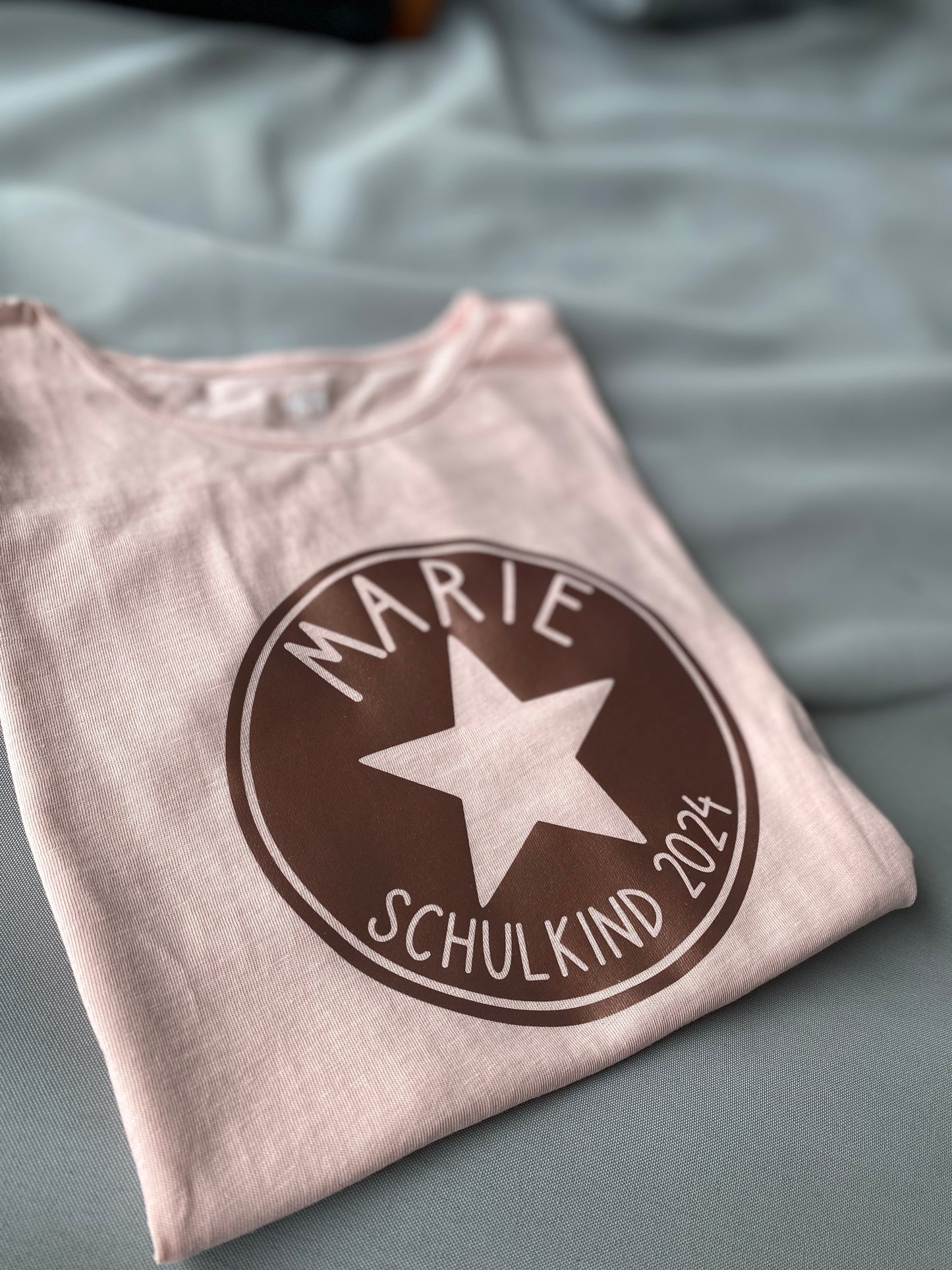 Shirt Stern für Schulkind / Schulanfänger / Kindergartenkind