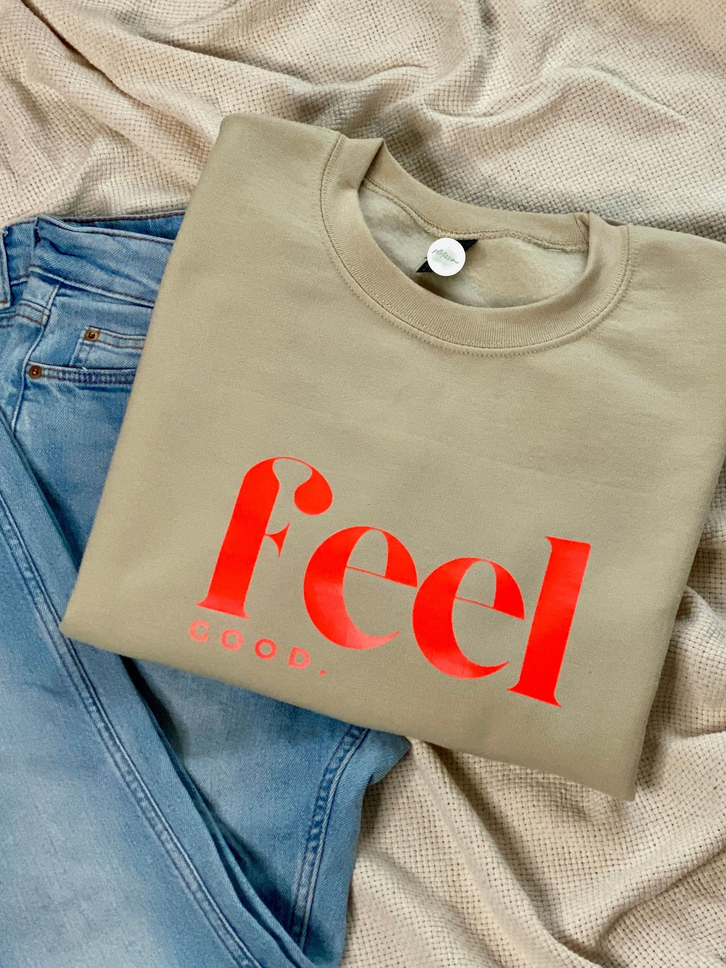 NEON Statement Sweatshirt "Alles easy"