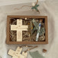 Geschenkbox Holzkreuz Firmung / Kommunion