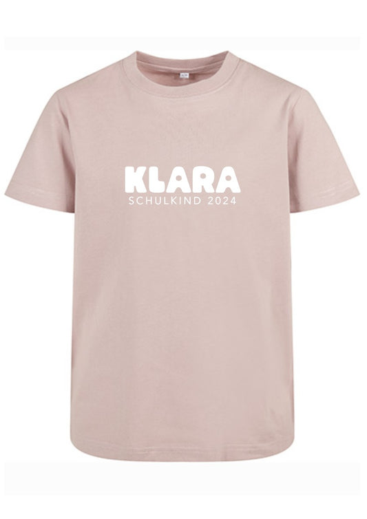 Shirt Name für Schulkind / Schulanfänger / Kindergartenkind