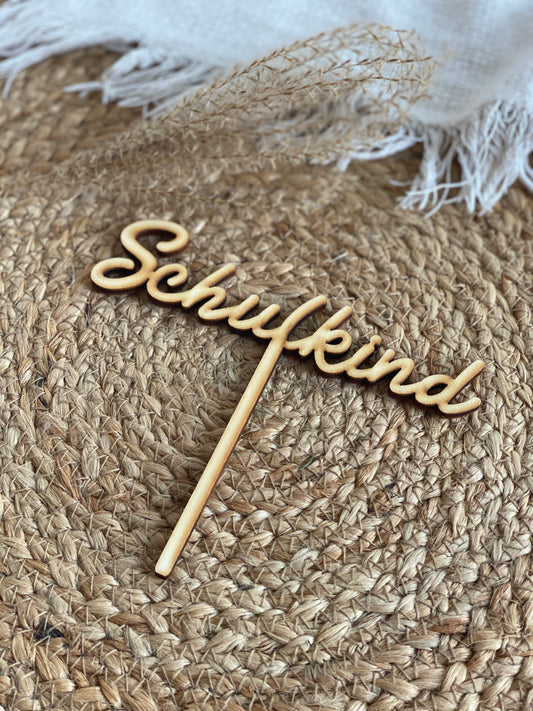 Caketopper Schulkind