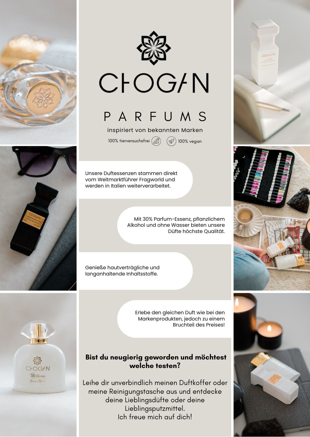 Chogan Damen - und Herrenparfum 2.