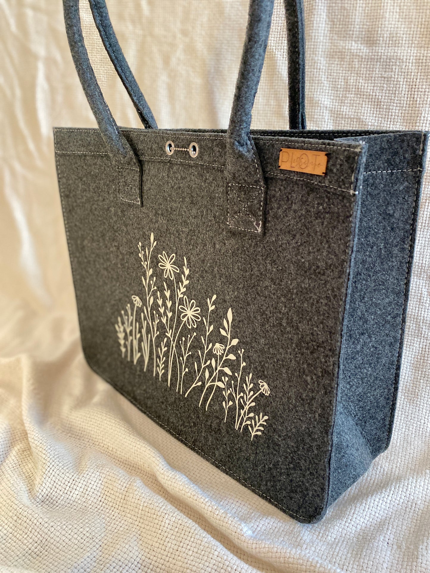 Filztasche Blumenwiese