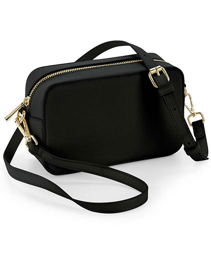 Cross Body Bag creme / schwarz