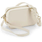 Cross Body Bag creme / schwarz